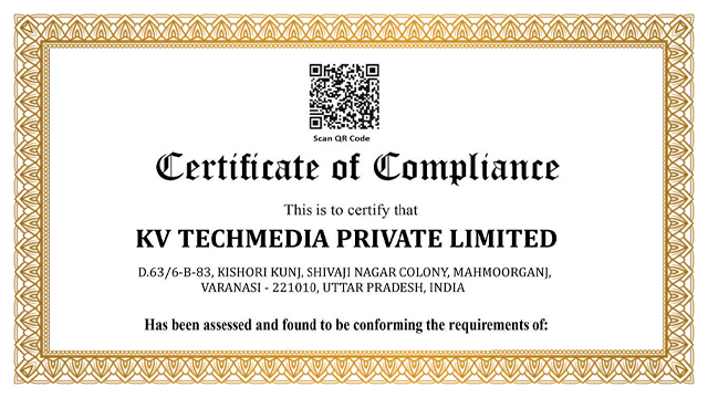 Our Certification