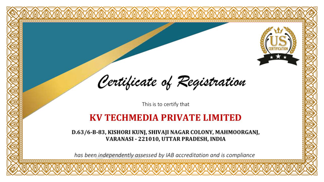 Our Certification